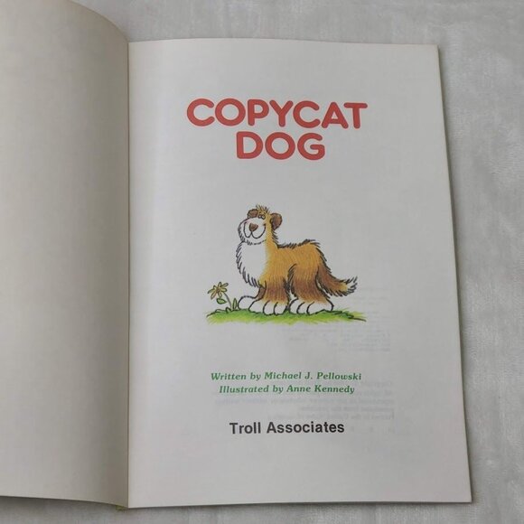 Copycat Dog Michael Pellowski 1986 Troll Paperback - Picture 5 of 6